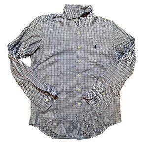 Ralph Lauren Polo Men's Performance Button Down Stretch Blue Purple Check Shirt